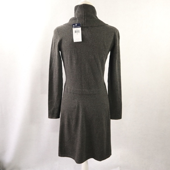 New Chaps By Ralph Lauren Gray Dress Sz Small - Picture 5 of 8